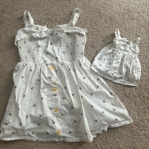 American girl matching girl and doll dresses (size 7)